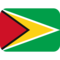 Guyana emoji on Twitter